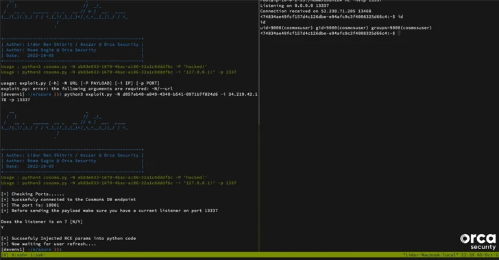 Researchers Disclose Details of Critical 'CosMiss' RCE Flaw Affecting Azure Cosmos DB