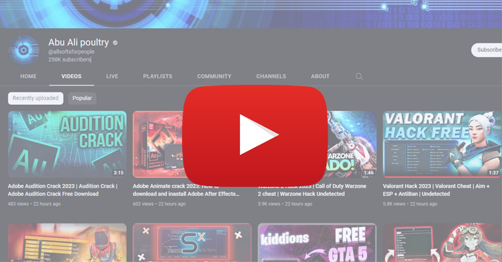 YouTube Videos Distributing Aurora Stealer Malware via Highly Evasive Loader